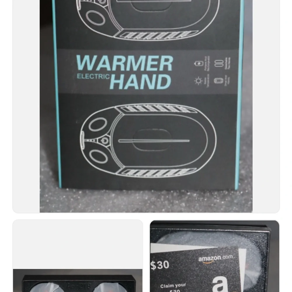 Hand Warmers Rechargeable 2 Pack, AI Temperature Control Pocket Size Electric